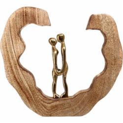 Статуэтка Couple золотой 25х3,5х22 см Inari