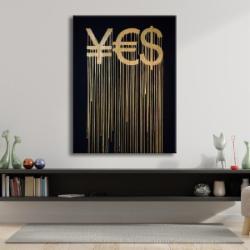 Постер YES 90x120 см Brushme FNK0070704