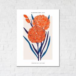 Постер Цветы 30x40 см Brushme