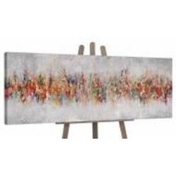 Картина Калейдоскоп цветов 50x150 см YS-Art