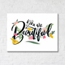 Постер Beautiful 50x65 см Brushme