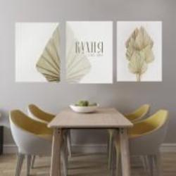 Картина модульная Триптих Сердце дома 45x60 см Brushme FNK0118001