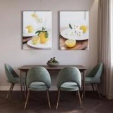 Картина модульная Диптих Лимонная свежесть 50x65 см Brushme FNK0117902
