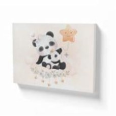 Картина на холсте Панды 40x30 см WS Holst 4736797