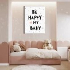 Картина на холсте Be happy my baby 30x40 см Brushme FNK0120818