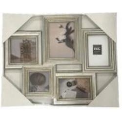 Коллаж EVG INNO ZB-5-4150 SILVER COLLAGE 5 5 фото 10x15/10x10/13х18 см серебряный