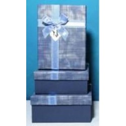 Коробка подарочная UFO 10331-02 23x17x7 см BLUE