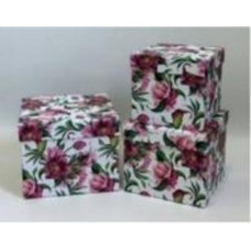 Коробка подарочная UFO W5231 15.5x15.5x14.5 см Flowers