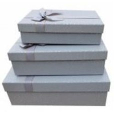 Коробка подарочная UFO m1340-0506 24x17x6.5 см GREY