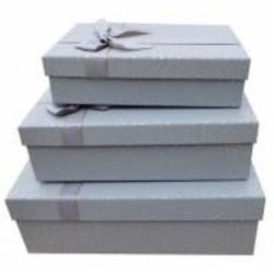 Коробка подарочная UFO m1340-0506 24x17x6.5 см GREY