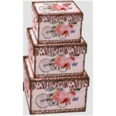 Коробка подарочная UFO 2269-SY517 13x13x8 см BIKE
