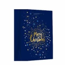 Пакет подарочный LARGE XMAS 1 26x12,7x32,4 в ассортименте