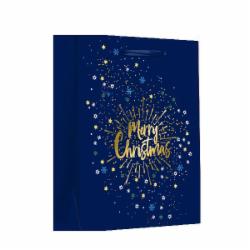 Пакет подарочный LARGE XMAS 1 26x12,7x32,4 в ассортименте