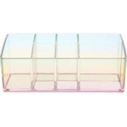 Органайзер для косметики 7 секций Rainbow 17.84x7.61x7 см разноцветный
