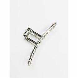 Зажим для волос MISO accessory серебрянная петля
