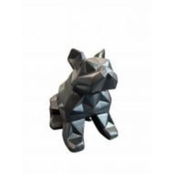Копилка Nana ceramics Француз муар черный 24 см
