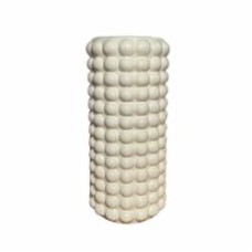 Ваза керамическая Nana ceramics Бамбл бежевый 33 см