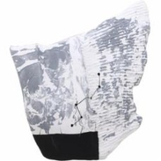 Ваза фарфоровая Inari Borealis 47 см белая с черным ZH529-1F