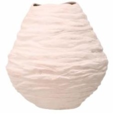Ваза фарфоровая Inari Pottery 35 см светло-бежевая ZK568-1F