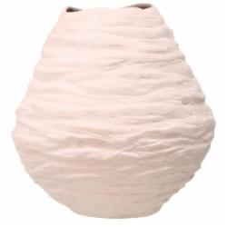 Ваза фарфоровая Inari Pottery 35 см светло-бежевая ZK568-1F