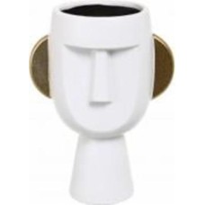 Ваза керамическая Sensio Vasos 24 см белая PS33111