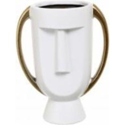 Ваза керамическая Sensio Vasos 21 см белая PS33112