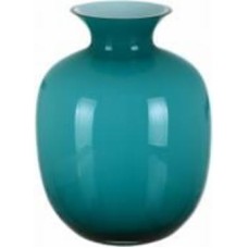 Ваза стеклянная Wrzesniak Glassworks Opal 24 см голубая 17-10494A