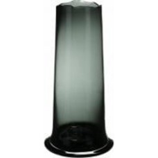 Ваза стеклянная Wrzesniak Glassworks Stamp 35 см серая 17-10587A