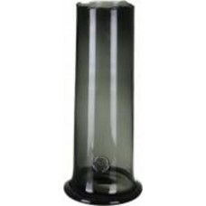 Ваза стеклянная Wrzesniak Glassworks Stamp 45 см серая 17-10587B