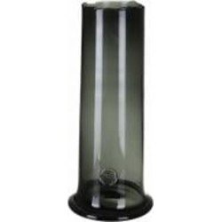 Ваза стеклянная Wrzesniak Glassworks Stamp 45 см серая 17-10587B