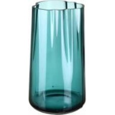 Ваза стеклянная Wrzesniak Glassworks Urania 35 см голубая 17-10991C