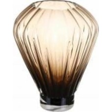 Ваза стеклянная Wrzesniak Glassworks Erato 22 см коричневая 17-11031B