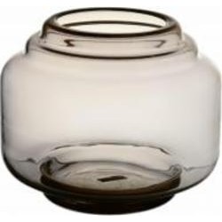 Ваза стеклянная Wrzesniak Glassworks Litty 21,5 см коричневая 17-11222