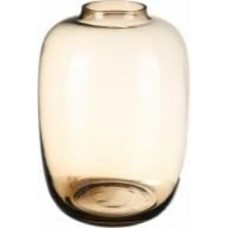 Ваза стеклянная Wrzesniak Glassworks Sihora 27 см коричневая 17-5008C