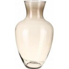 Ваза стеклянная Wrzesniak Glassworks амфора Pilica 45 см коричневая 17-8331