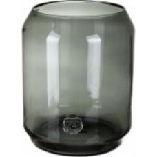 Ваза стеклянная Wrzesniak Glassworks Stamp 28 см серая WD-23-2319