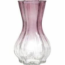 Ваза для цветов Crystal Demeter 20 см розовая 83230818_YBCG-230818-8/4
