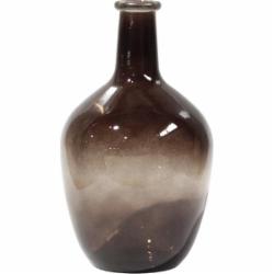 Ваза для цветов Crystal Modern 26 см коричневая 80240425-8/2