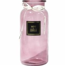 Ваза для цветов Crystal Emilia 25 см розовая 83230925/2_YBCG-925-50/1
