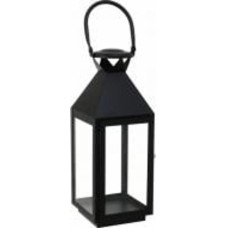Подсвечник-фонарь Classic металлический черный 13х13х39.5 см Sensio