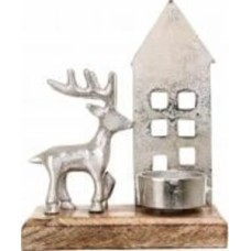 Подсвечник Raindeer 14,5х7х18 см (8956) Wajidsons Exports
