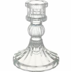 Подсвечник стеклянный прозрачный 8х10 см Sensio Подсвечник стеклянный прозрачный 8х10 см Sensio