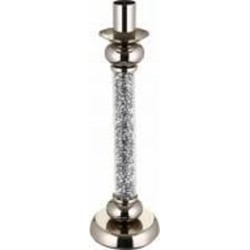 Подсвечник Diamond металл золото 7.5х7.5х26 см Inari