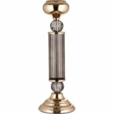 Подсвечник Goldy металл золото 11.5х11.5х33.5 см Inari