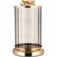 Подсвечник Goldy металл золото 14х14х23.5 см Inari