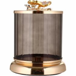 Подсвечник Goldy металл золото 14х14х17.5 см Inari