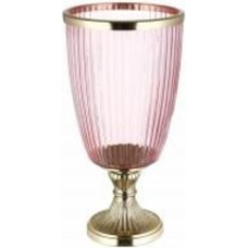 Подсвечник Rooby золотой 16,5х16,5х33 см Inari