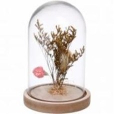 Цветок искусственный в стеклянной колбе Wildflowers 14х20,5 см в ассортименте Koopman