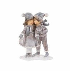 Декоративная новогодняя фигура Дети 13см Lefard