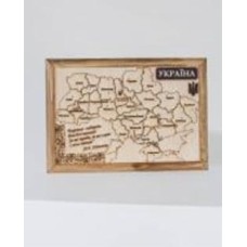 Карта Украины Украина с подставкой 20x30 см